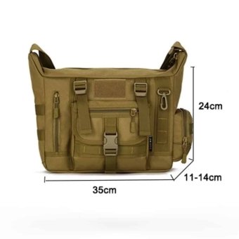 Tactical laptop messenger bag