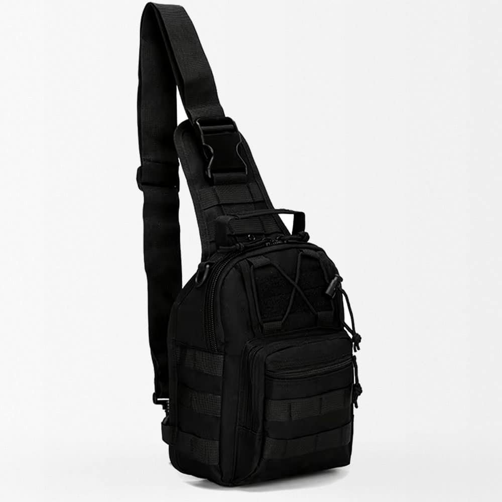 Tactical shoulder bag black