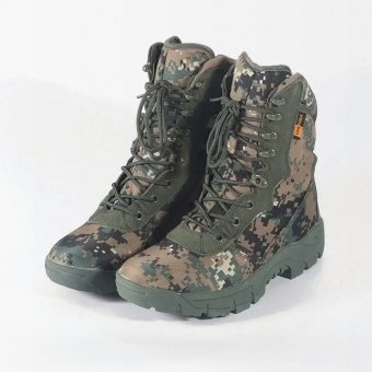 Tactical side zip boots Camouflage Marpat