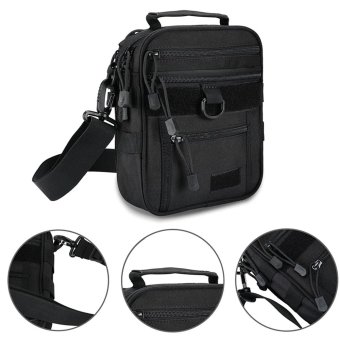 Tactical sling bag with holster for pistol