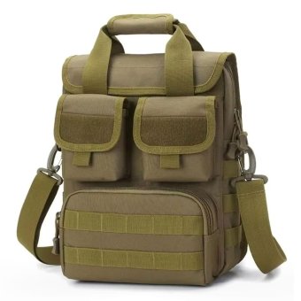 Tactical vertical messenger bag