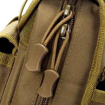 Tactical vertical messenger bag