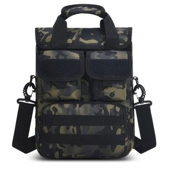 Tactical vertical messenger bag
