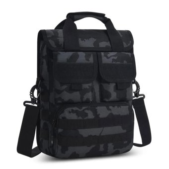 Sacoche verticale tactique Black Camo