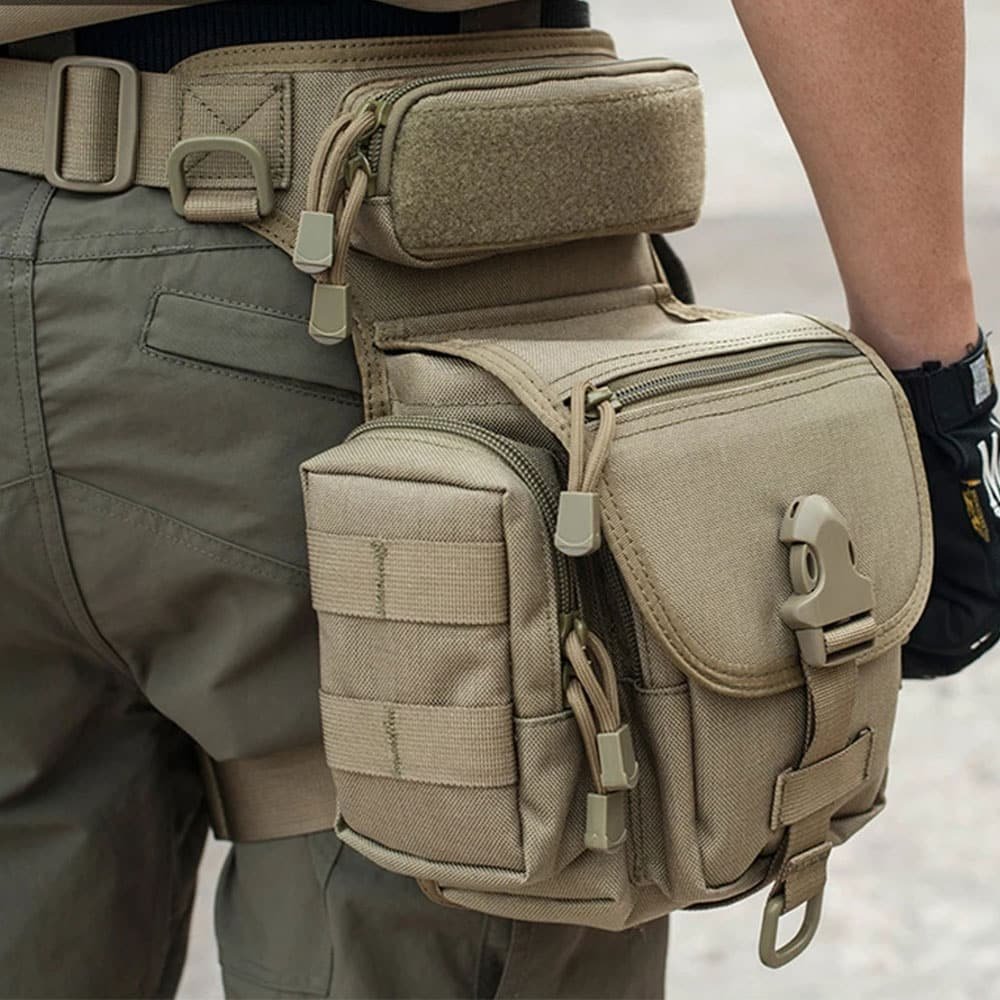 Tactical waist leg bag