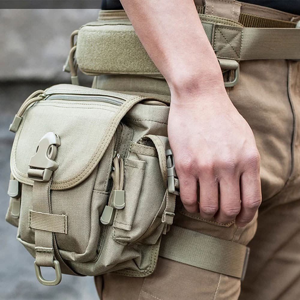 Tactical waist leg bag