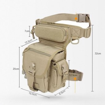Tactical waist leg bag
