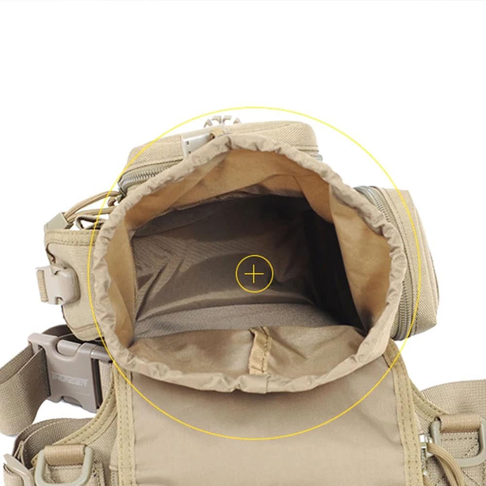 Tactical waist leg bag