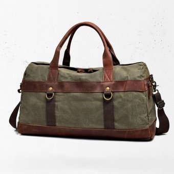 Sac de sport militaire vintage Vert Armée