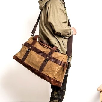 Vintage military duffle bag