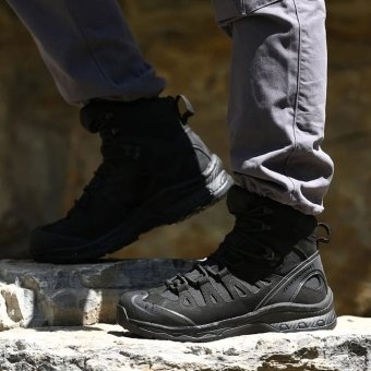 Waterproof Hiking Boots Black