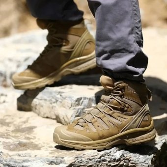 Waterproof Hiking Boots Coyote Brown