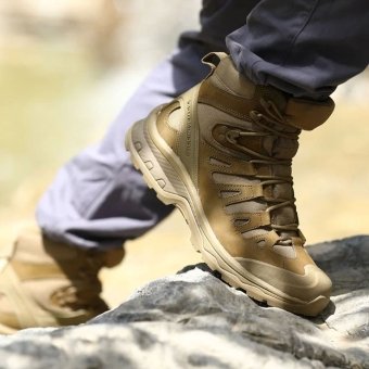 Waterproof Hiking Boots Coyote Brown