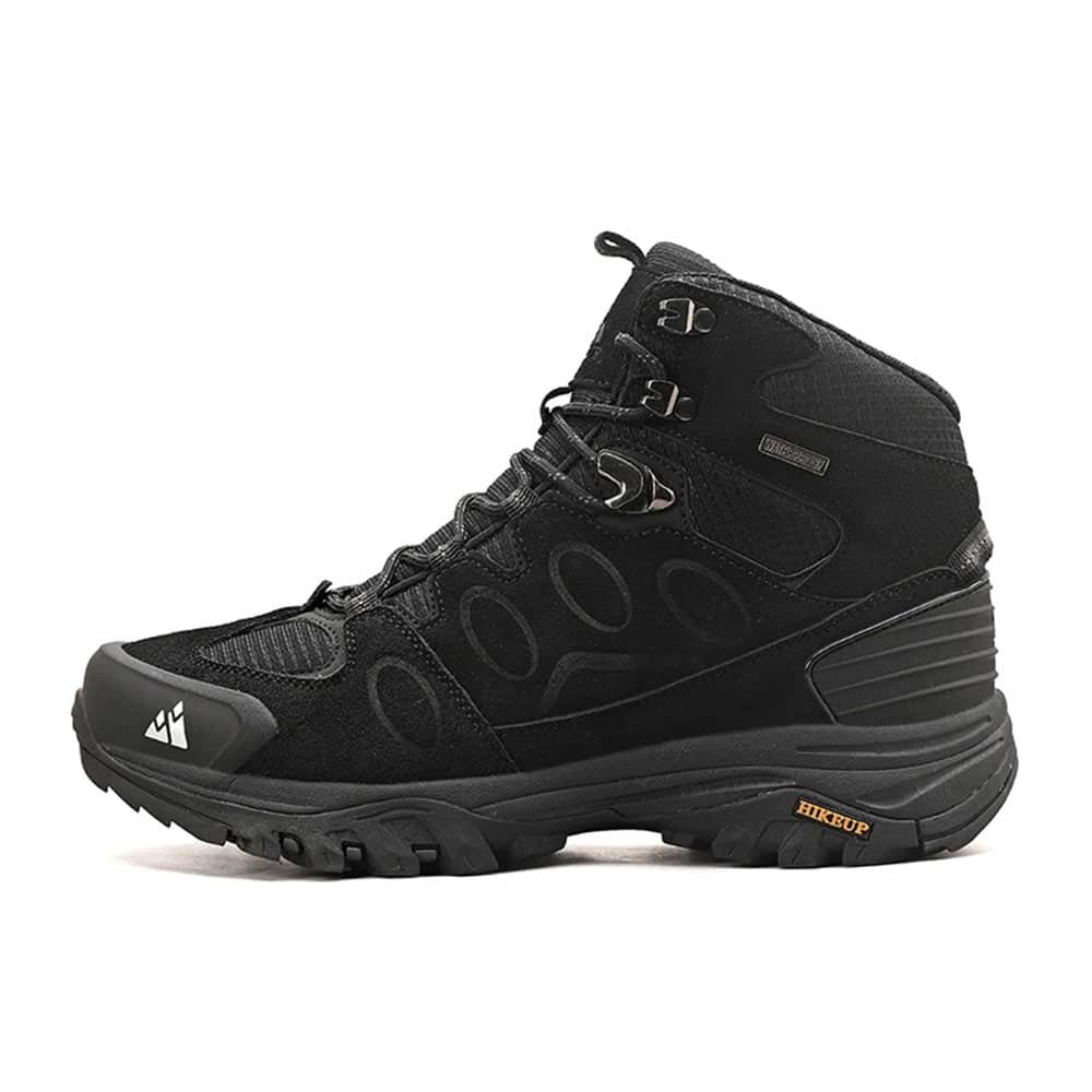 Waterproof Suede Hiking Boots Black