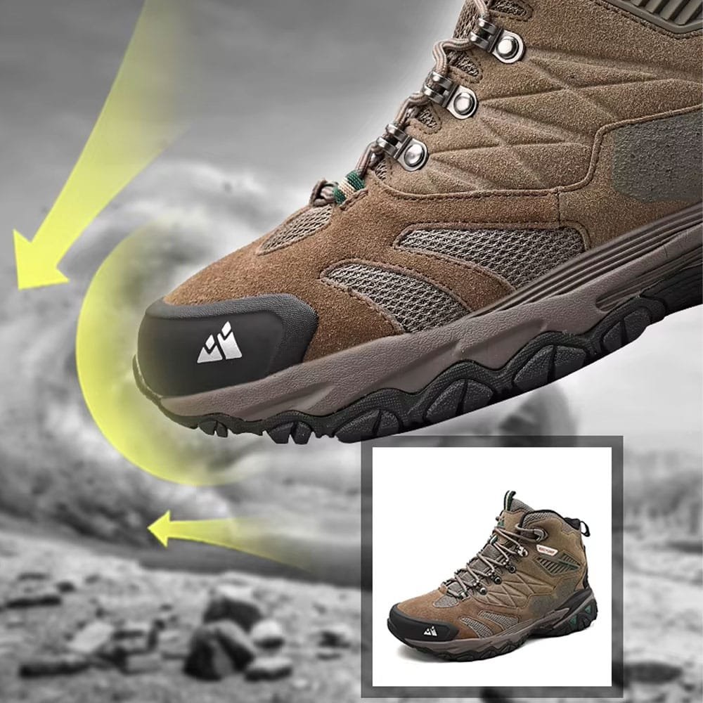 Waterproof military hiking Suede boots