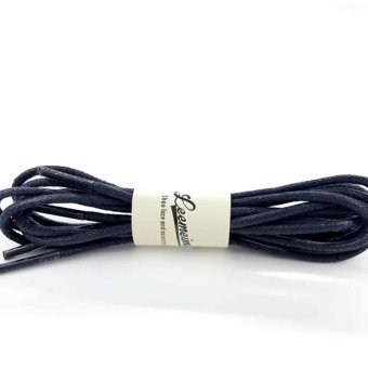 Waxed boot laces round