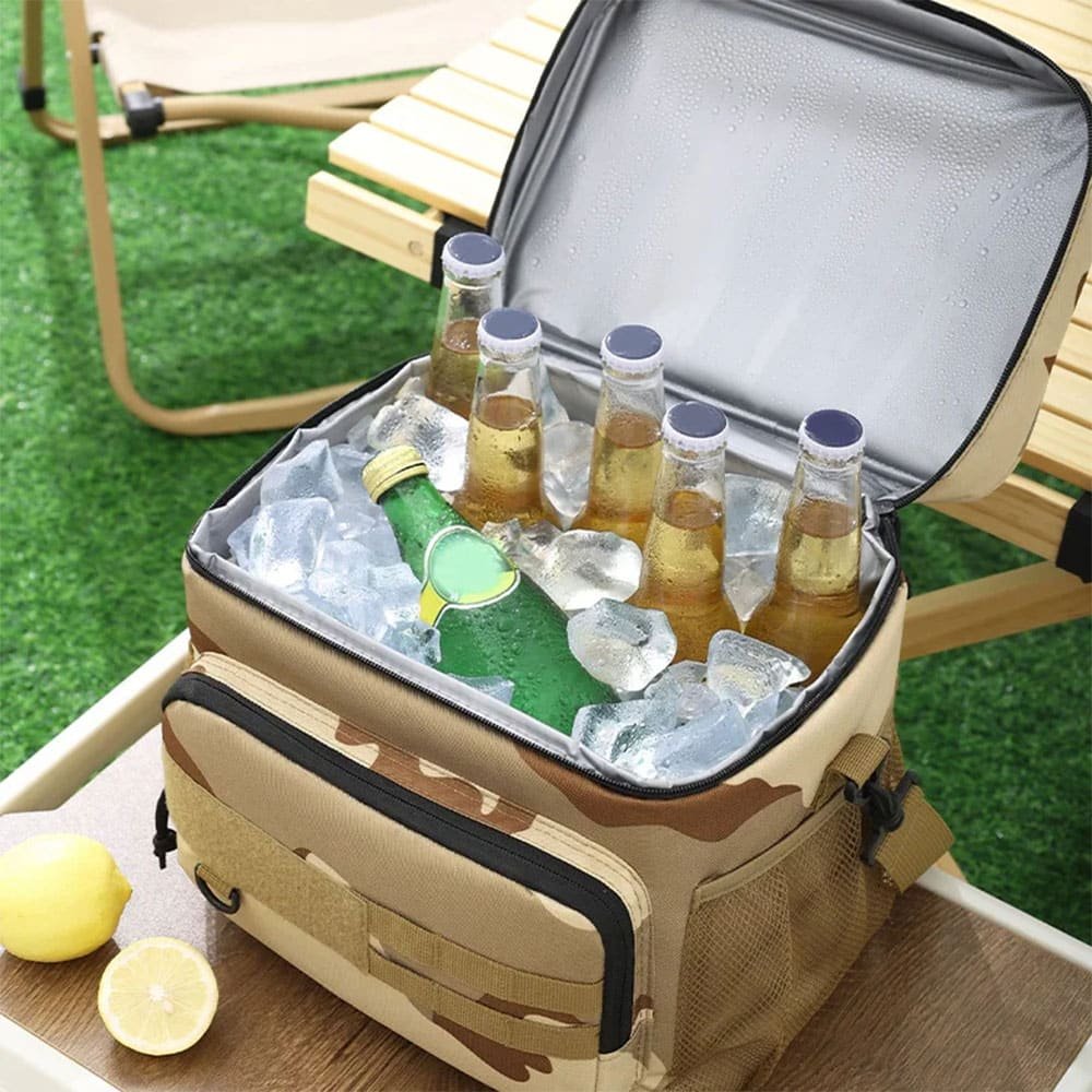 3 Color Desert tactical insulated lunch bag