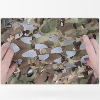 3D Camo Backpack ghillie cover - Multicam