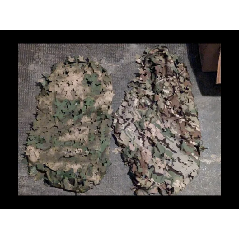 Housse ghillie 3D pour sac à dos Multicam photo review