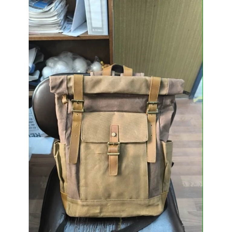 Sac à dos militaire en toile vintage photo review