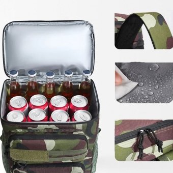 Camo backpack lunch bag