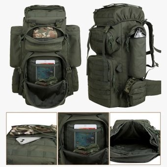 Military hiking backpack