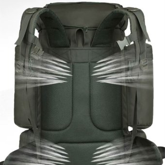 Military hiking backpack
