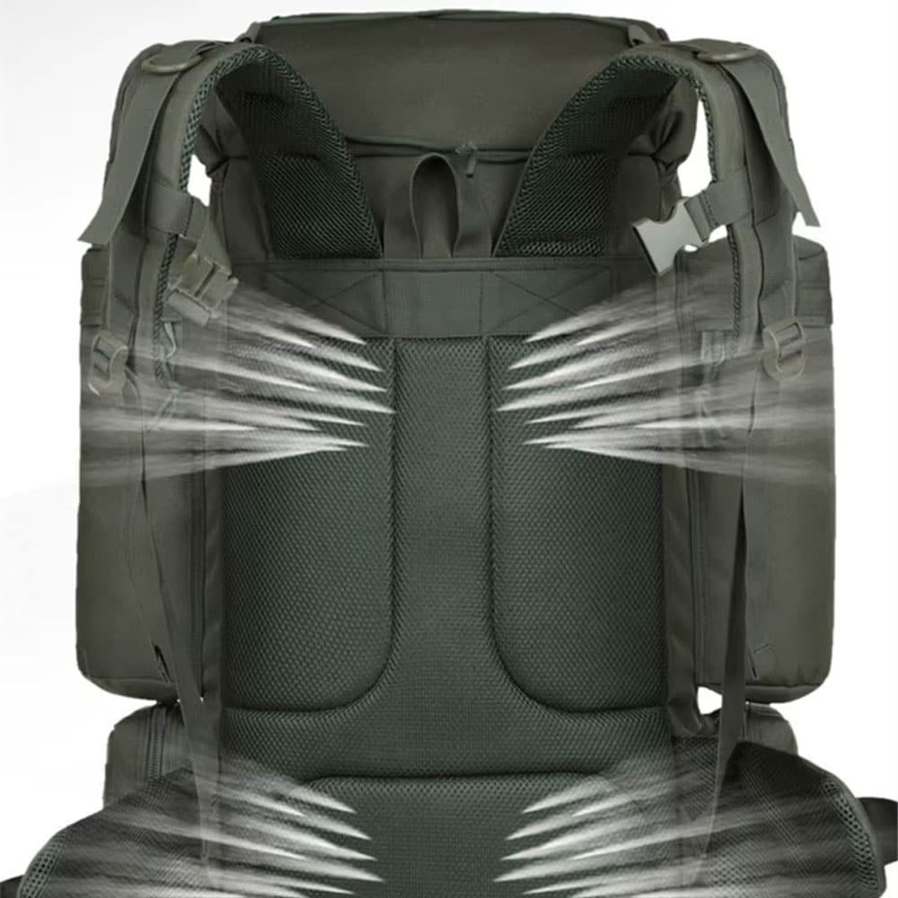Military hiking backpack