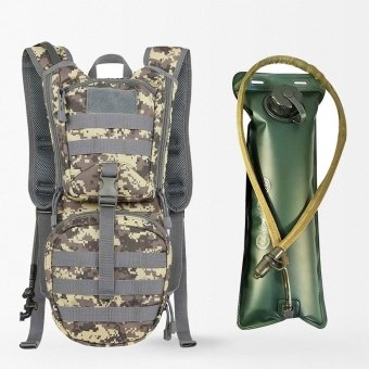 Tactical backpack with hydration bladder