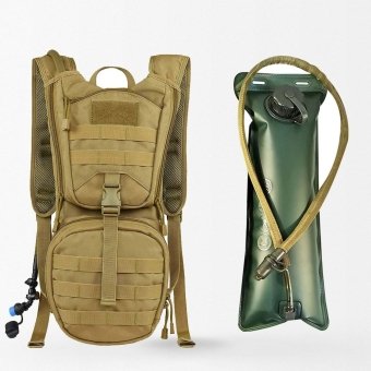 Tactical backpack with hydration bladder