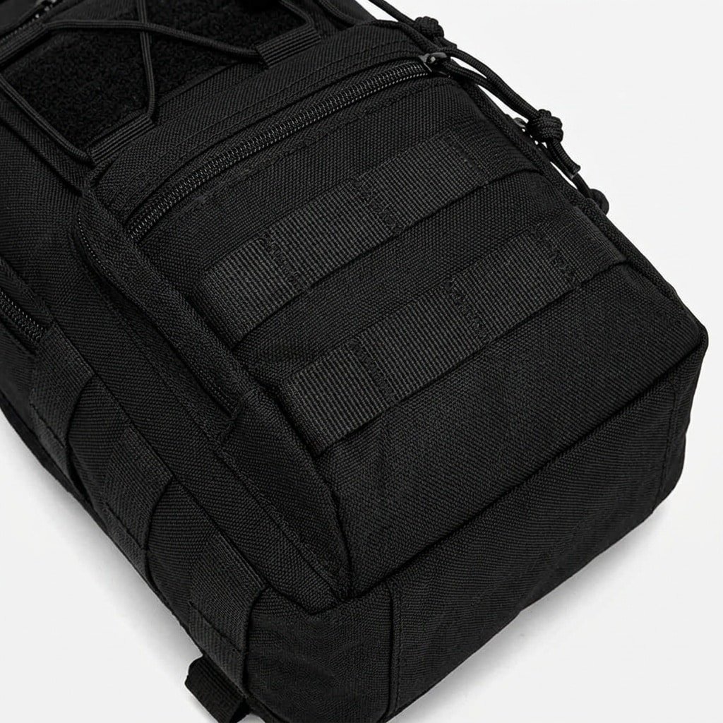 Sac à bandoulière tactique noir – Image 3