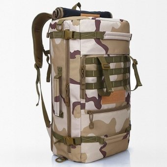Sac à dos militaire multifonctionnel 50L 3 Color Desert