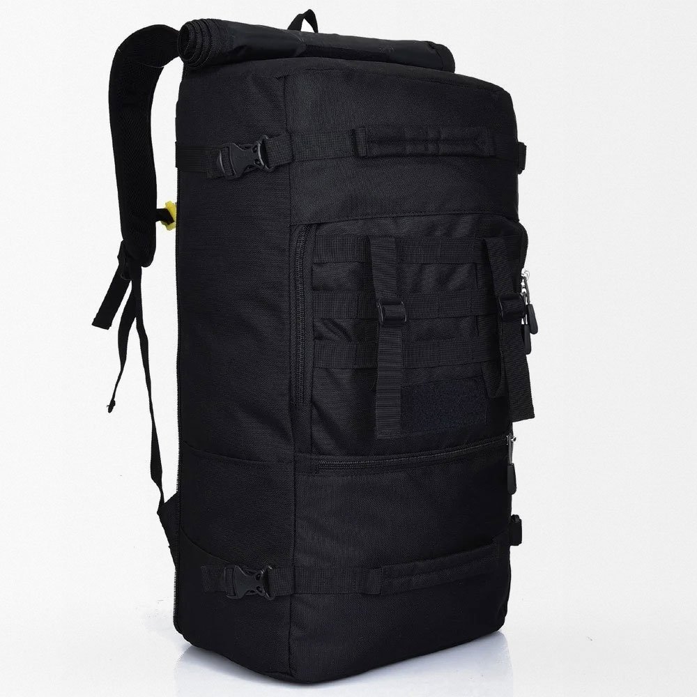 Sac à dos militaire multifonctionnel 50L Noir