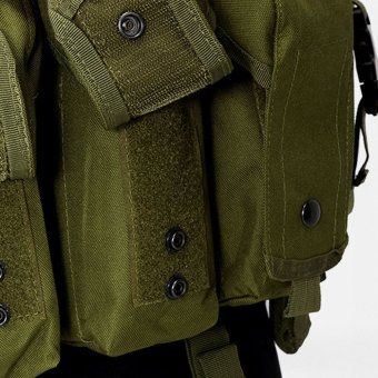 8 mag Olive green ak chest rig