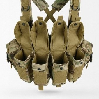 8 mag ak chest rig Multicam
