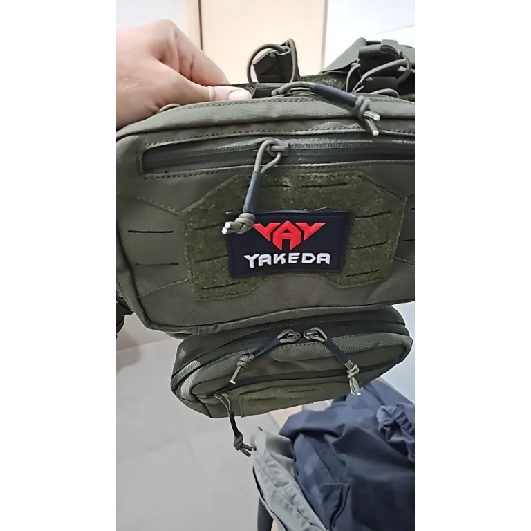 Gilet tactique MOLLE YKD découpe laser photo review