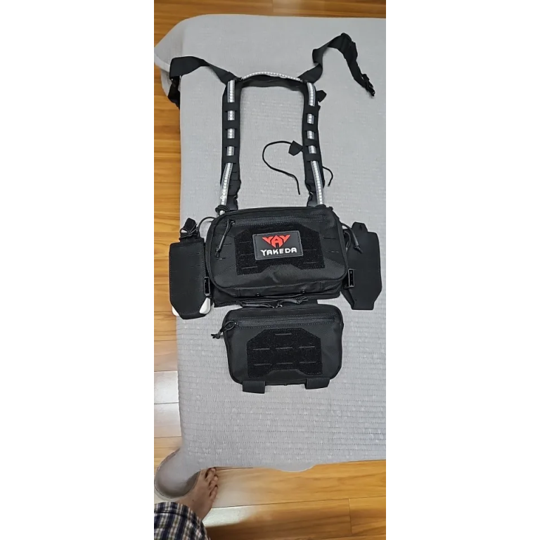 Gilet tactique MOLLE YKD découpe laser photo review