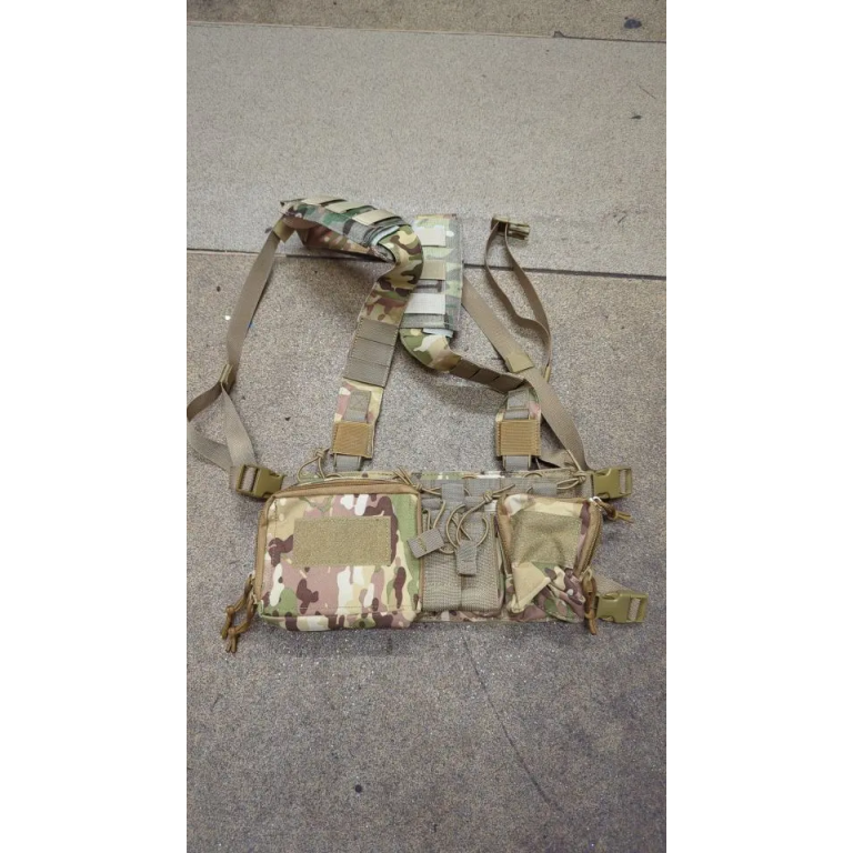 Chest rig léger Coyote Brown photo review