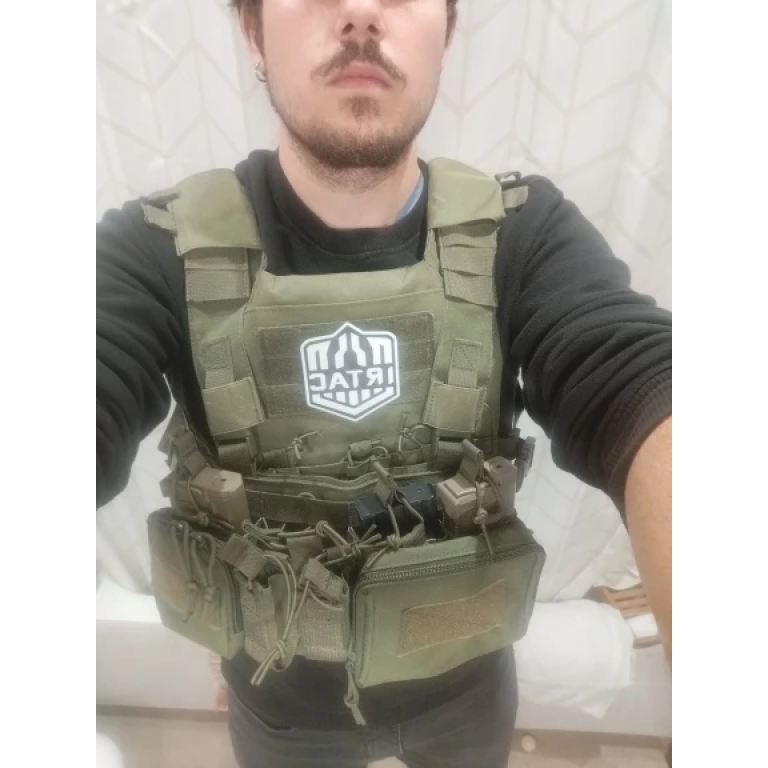 Chest rig léger Multicam photo review