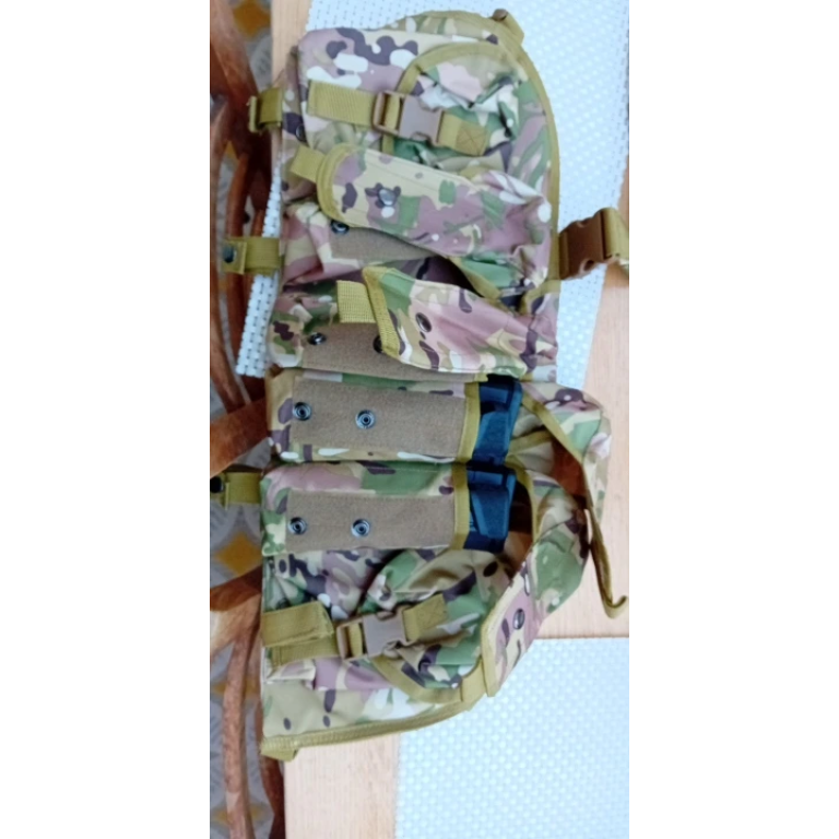 Chest rig AK 8 chargeurs Multicam photo review