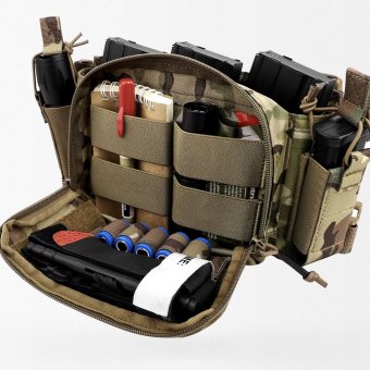 Chest rig with backpack "D3"