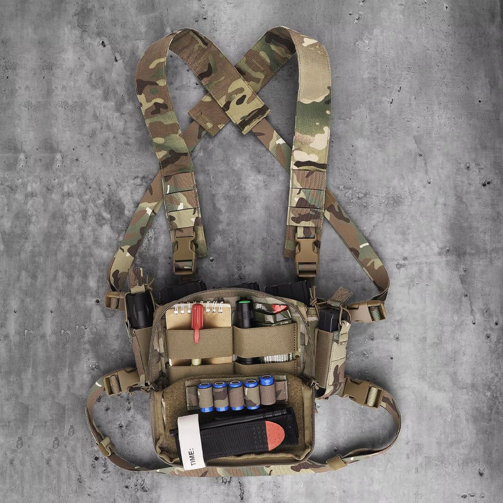 Chest rig with backpack "D3"