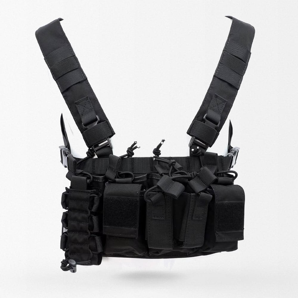 D3CR Black Molle chest rig