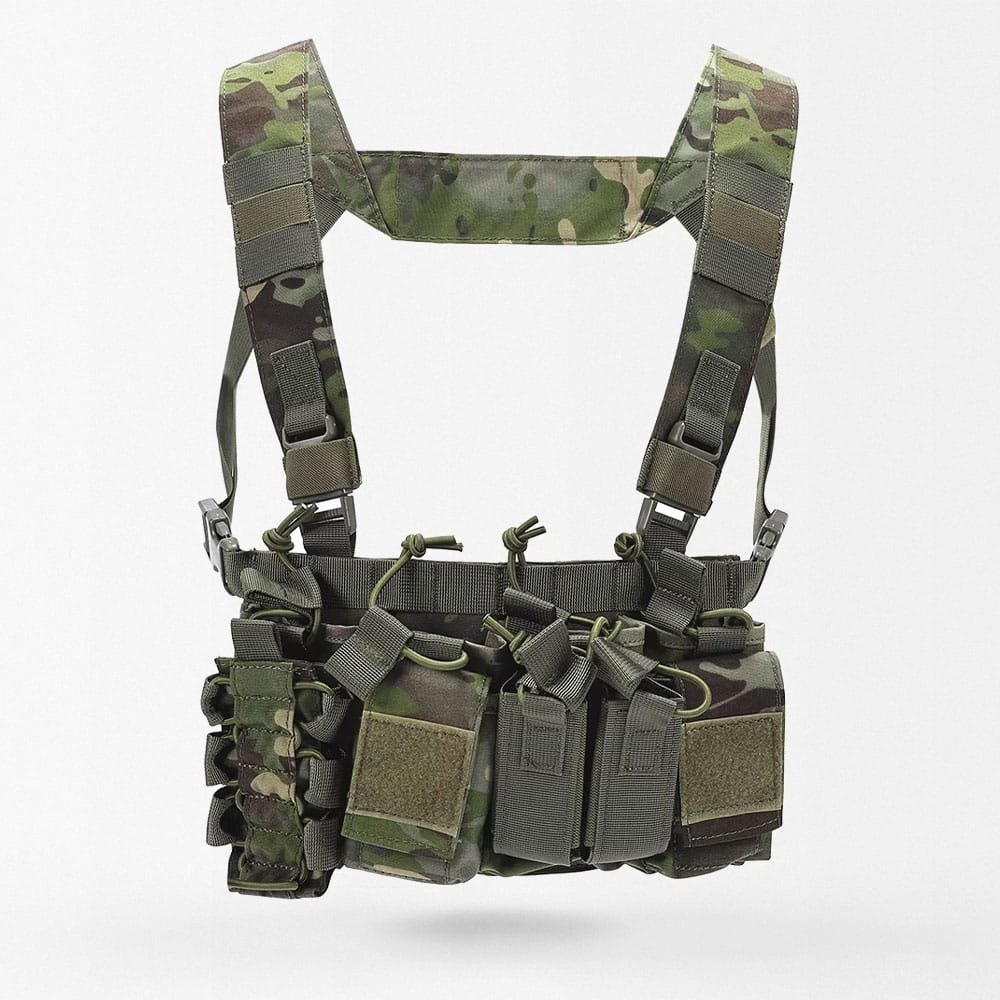 D3CR Multicam Tropic camo chest rig