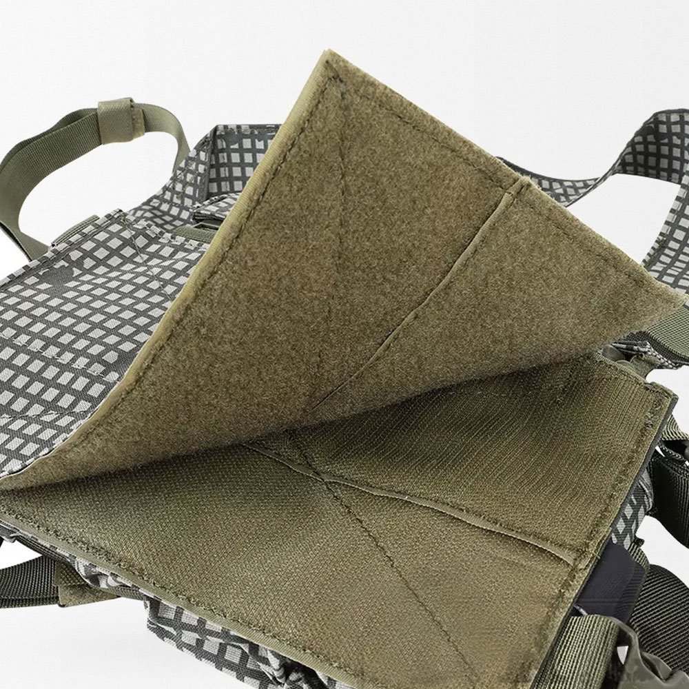 D3CR desert night camo chest rig