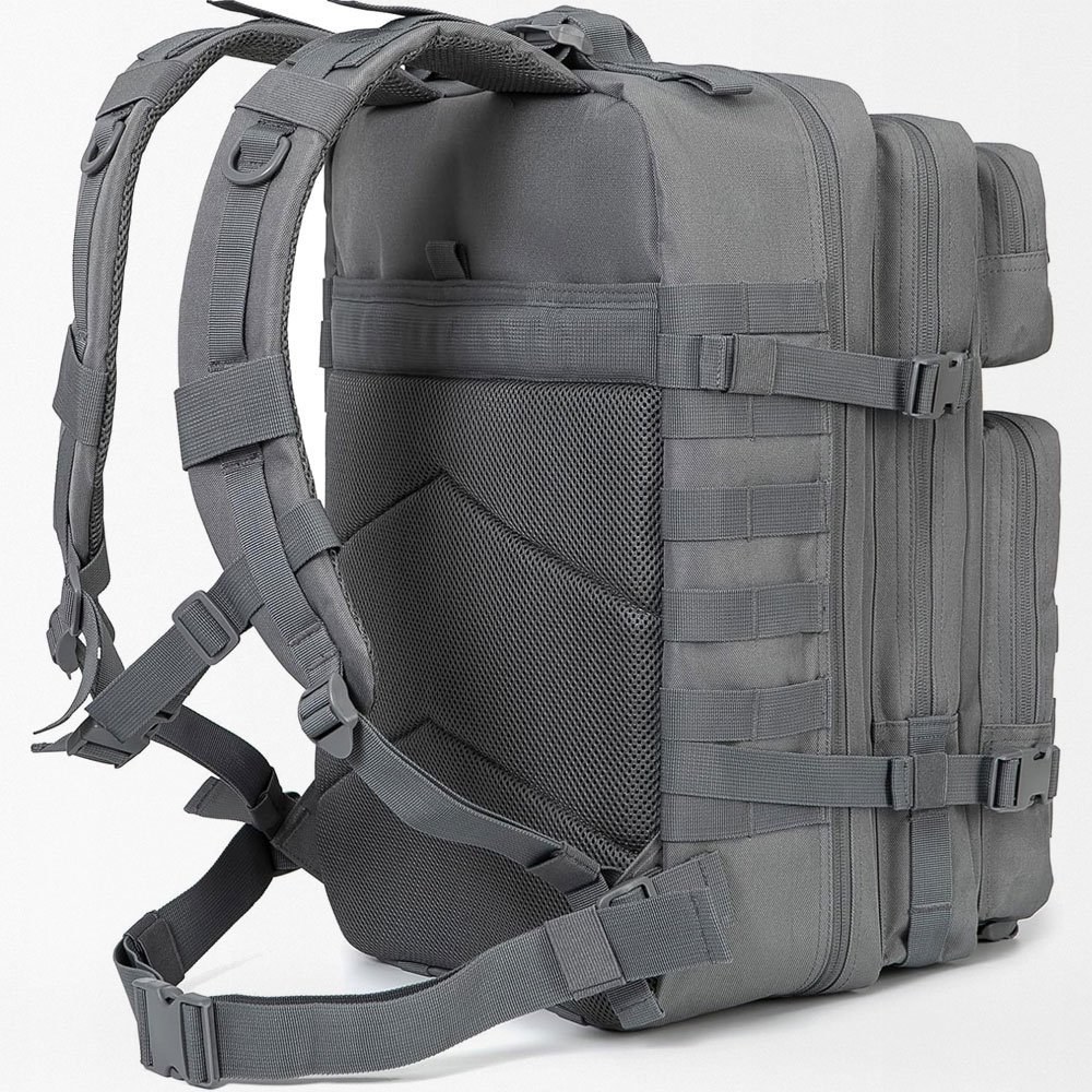 Grey molle backpack 45L