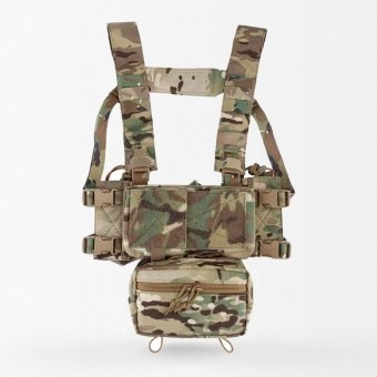 H harness chest rig with mag pouches "Elyt"