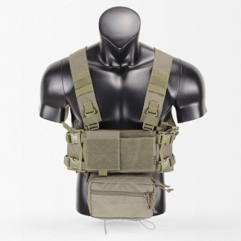 Harnais de poitrine avec poches à mags "Elyt" Ranger Green