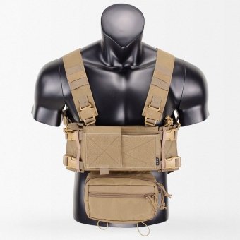 Harnais de poitrine avec pochettes pour chargeurs "Elyt" Coyote Brown