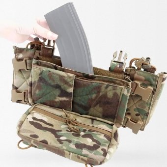 H harness chest rig with mag pouches "Elyt"